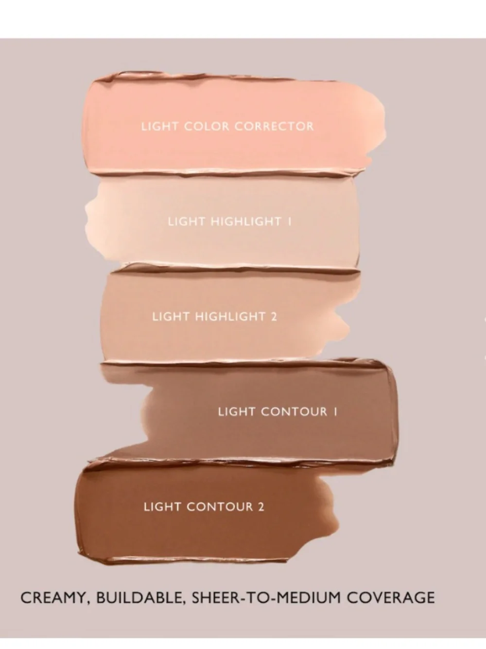 m.ph by Mary Phillips  Underpainting Face Highlight & Contour Palette